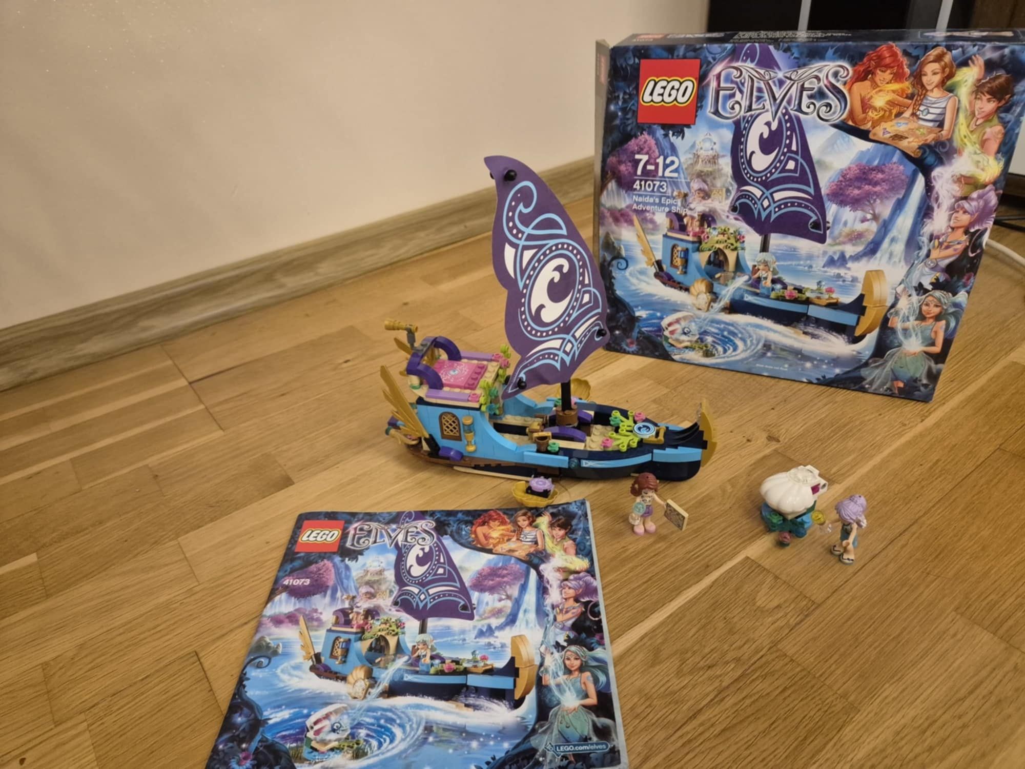 klocki LEGO 41073 Elves Statek Naidy
