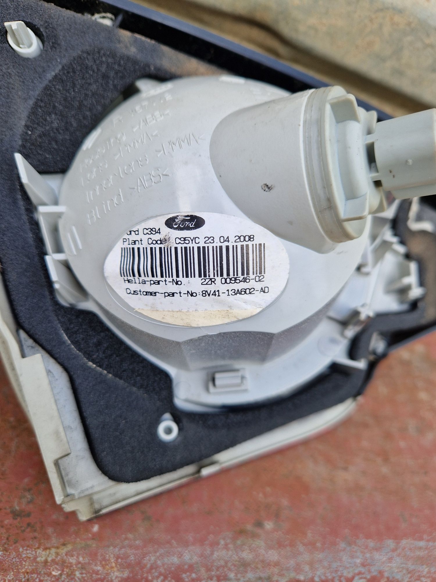Lampy tył ford kuga mk1
