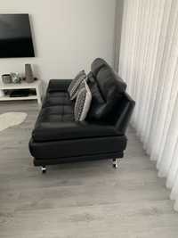 Sofas couro novos