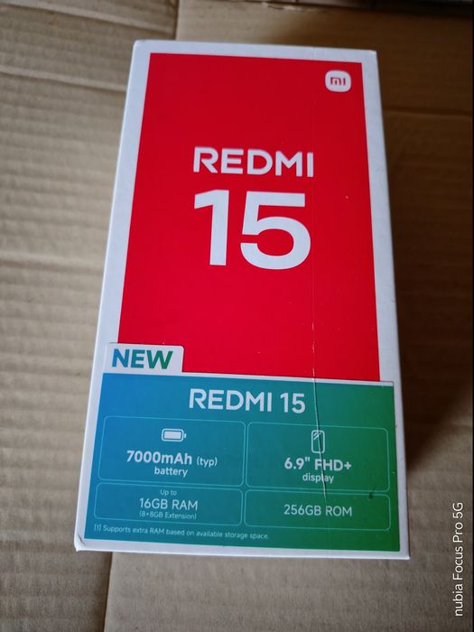 Смартфон Redmi 15 8/256 NFC