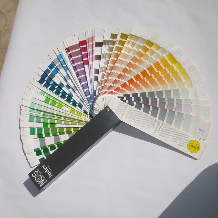 NCS Livro / Pasta / Catálogo de cores profissional, 212 folhas