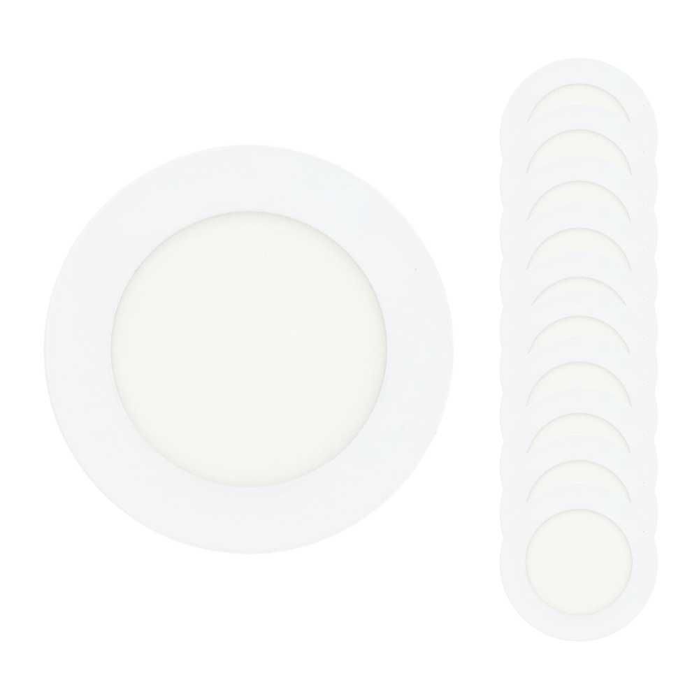 Painel LED 5W/6W/12W/18W/24W Redondo Encastrar