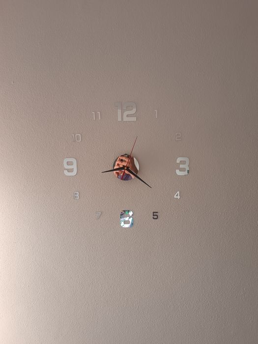 7,99€! Relógio de parede. NOVO E MODERNO. Espelho, preto ou verde.