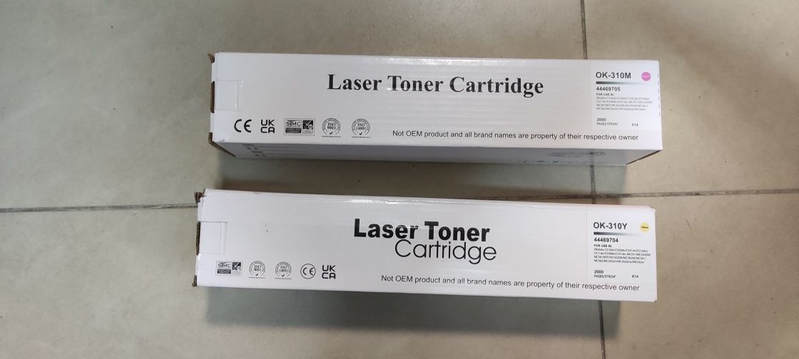 Toner czerwony do drukarki OKI C331DN C511DN C531DN C310 C330 i inne