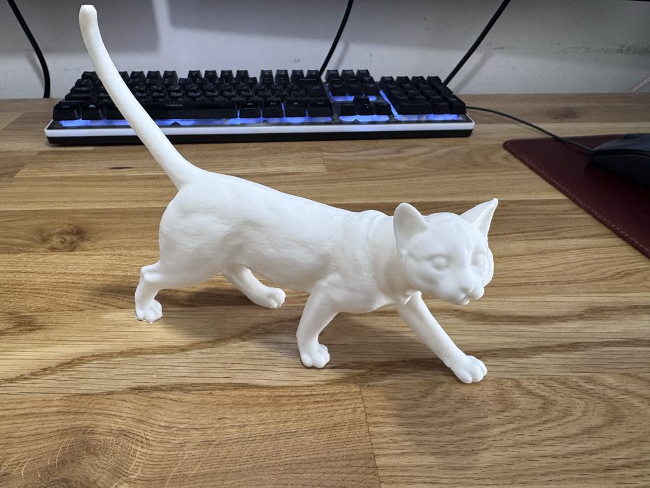 Фигурка Кота  3d принтер PLA