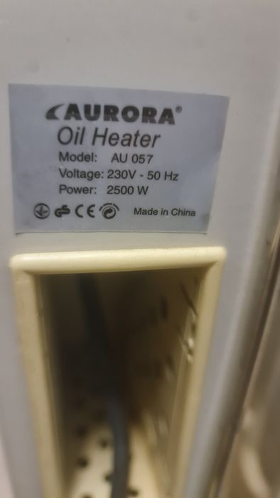 Обігрівач радиатор масляний AURORA AU067