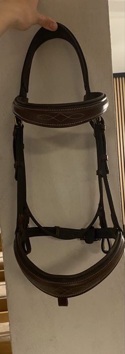 Ogłowie Horze Constance brązowe full