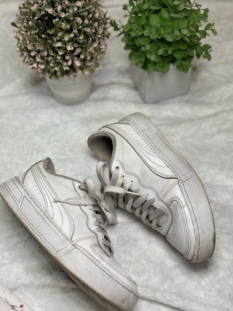 Кросовки Пума Puma женские белые