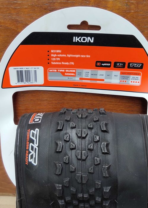 Продам покришки 27.5"x 2.2 Maxxis ikon, ardent race, Mavic pulse pro.