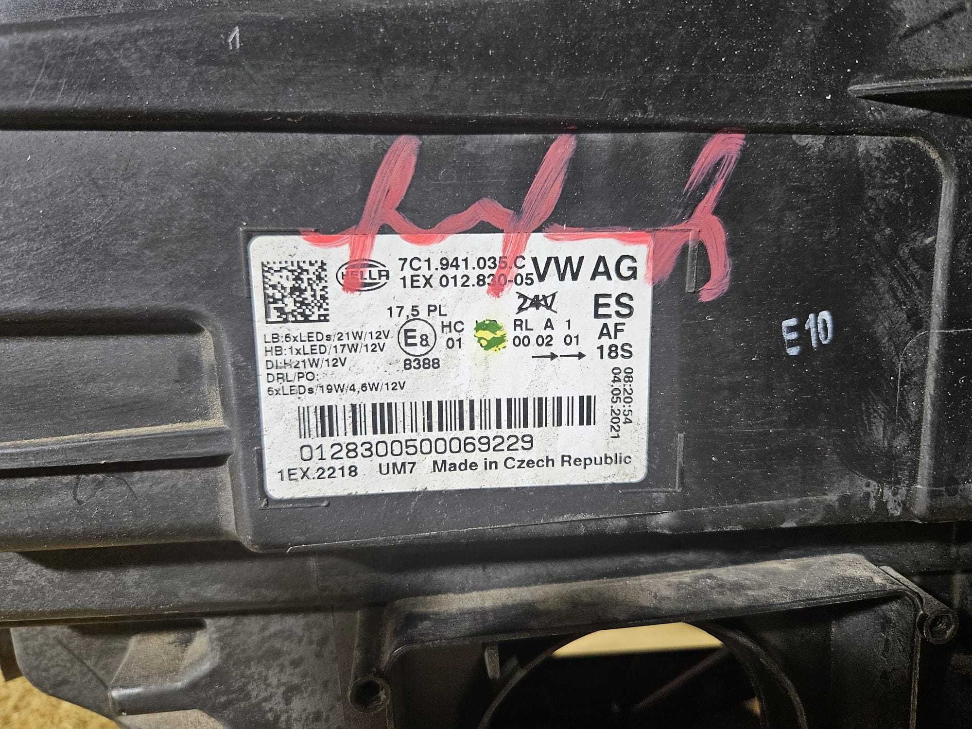 OKAZJA VW Crafter lampa lewa przód FULL LED ORYGINAŁ