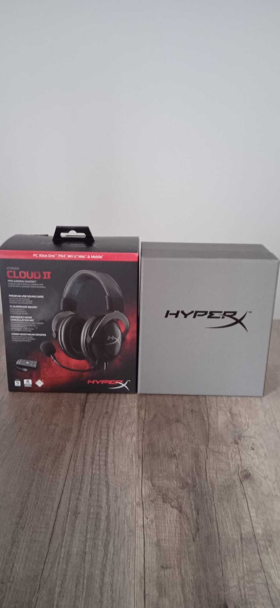 Headset HyperX Cloud II 7.1 Gun Metal