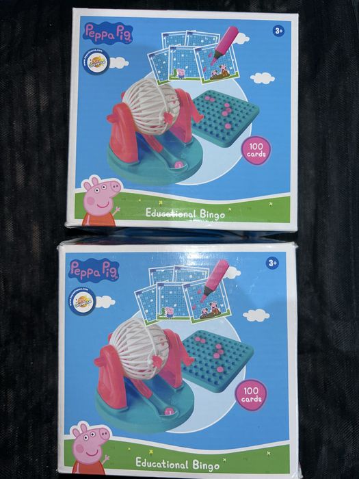 Нова навчальна гра "Бінго Свинки Пеппи"