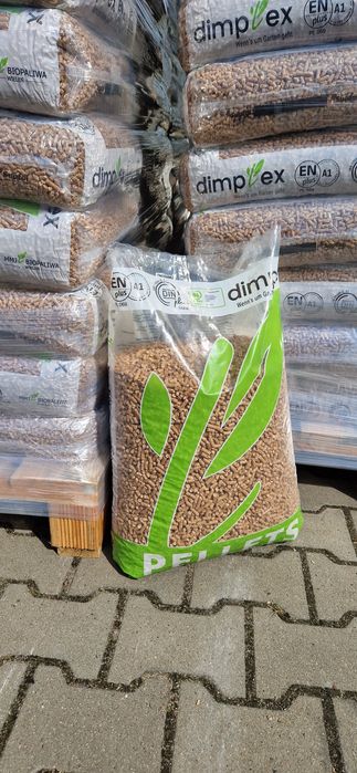 Pellet drzewny Dimplex MMJ Certyfikat DINPlus oraz ENPlus A1 Pelet
