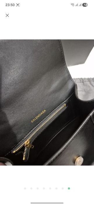 Сумка чорна 22×13