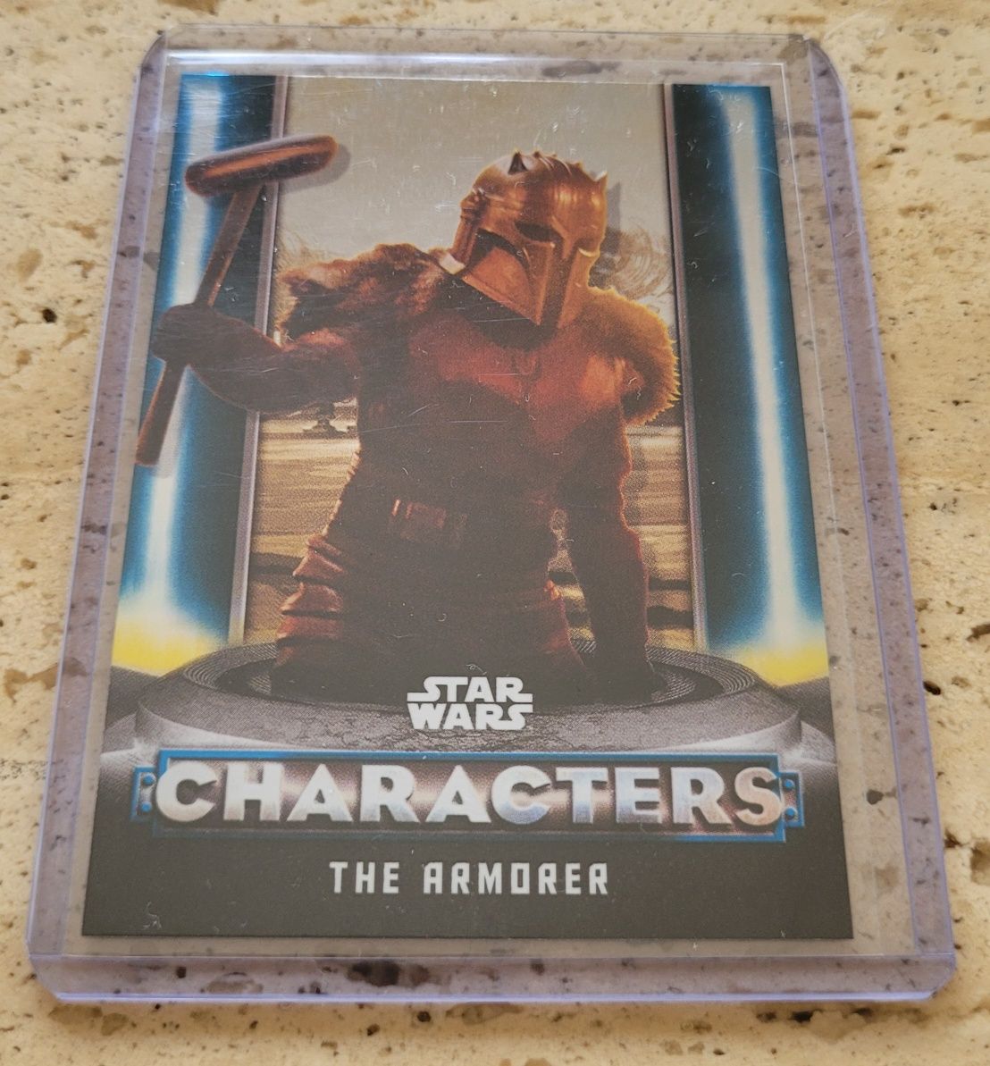 The Mandalorian - Topps trading cards Rare Blue