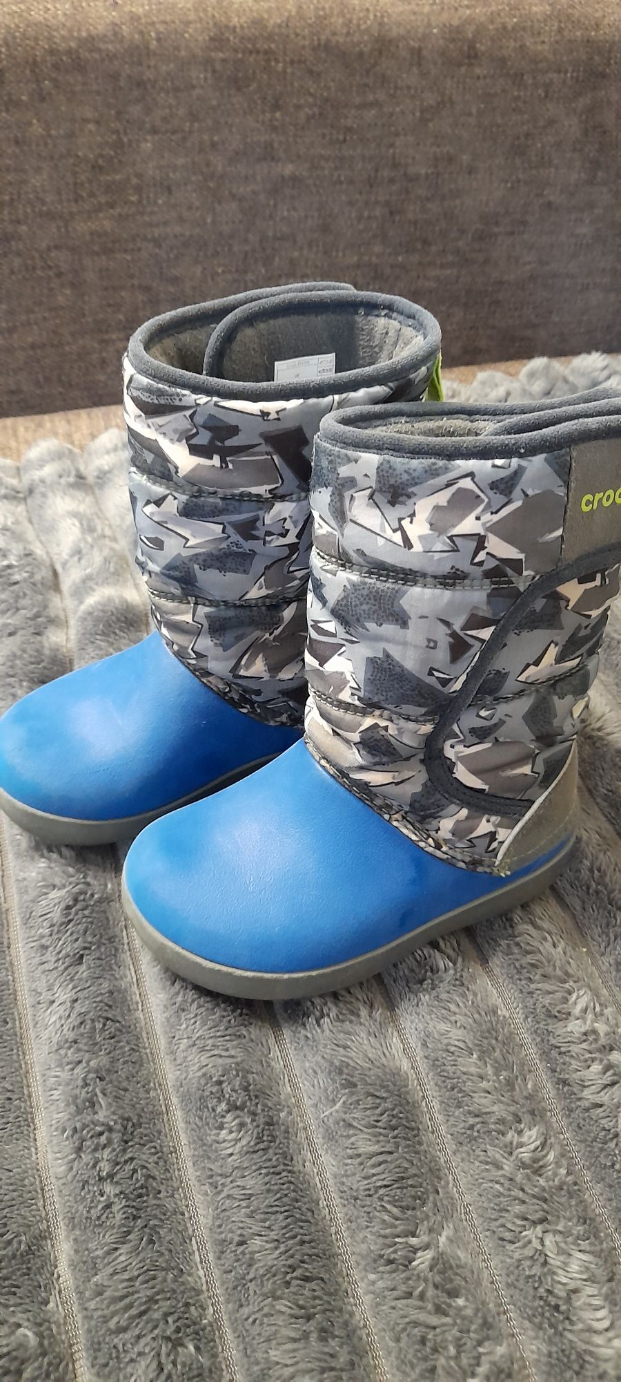 Зимові чобітки Crocs Kids Lodge Point Snow Boot