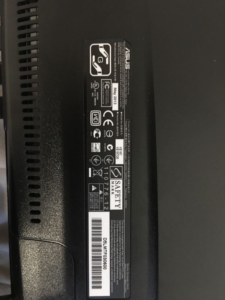 Мониторы Asus vs197de vs197n