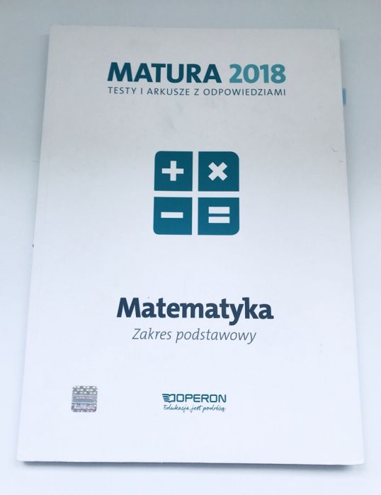 Matura 2018. Matematyka. Zakres rozszerzony.