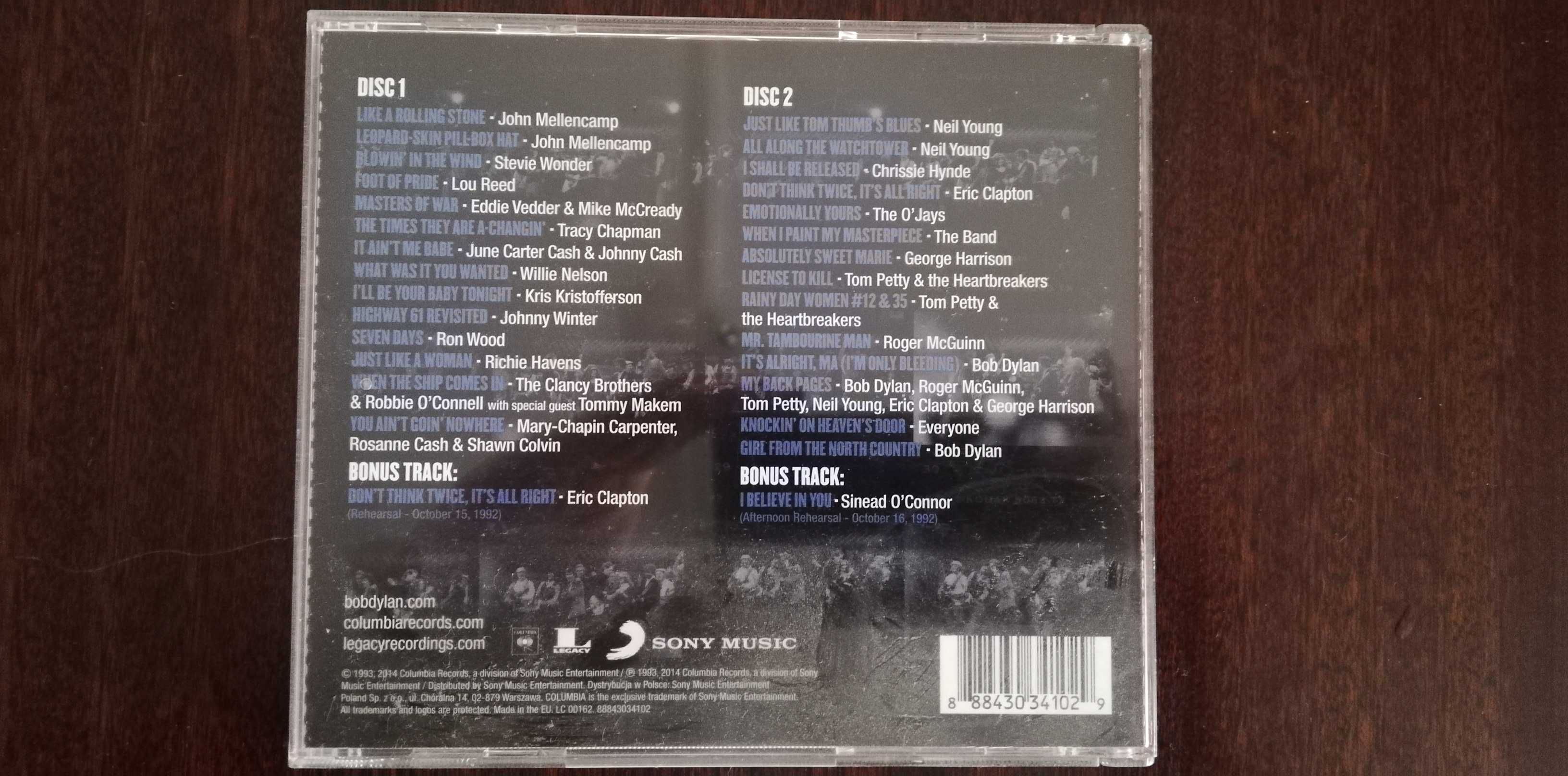 Bob Dylan - The 30th Anniversary Concert Celebration 2 CD