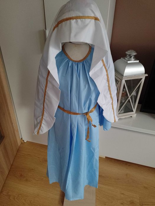 NOWY strój karnawałowy MARYJA MARYI jasełka kostium 98/104 (5)