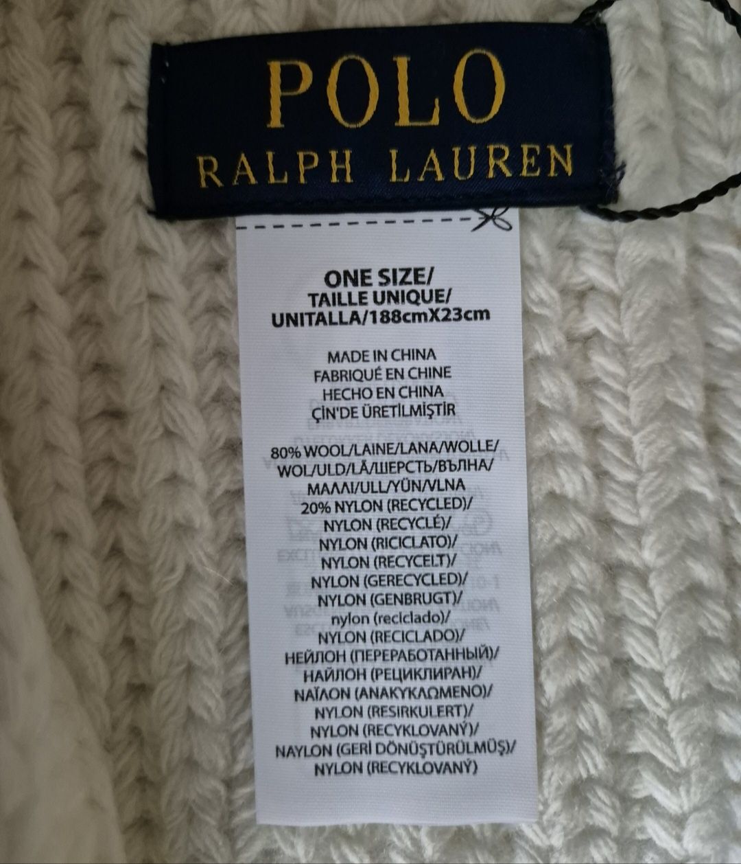 Czapka  szalik Polo Ralph Lauren