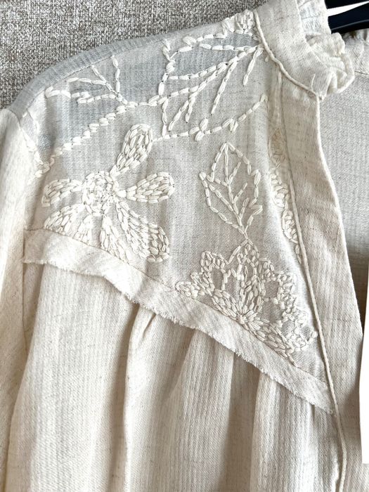 Блуза  в стилі бохо Zara ZW collection сорочка