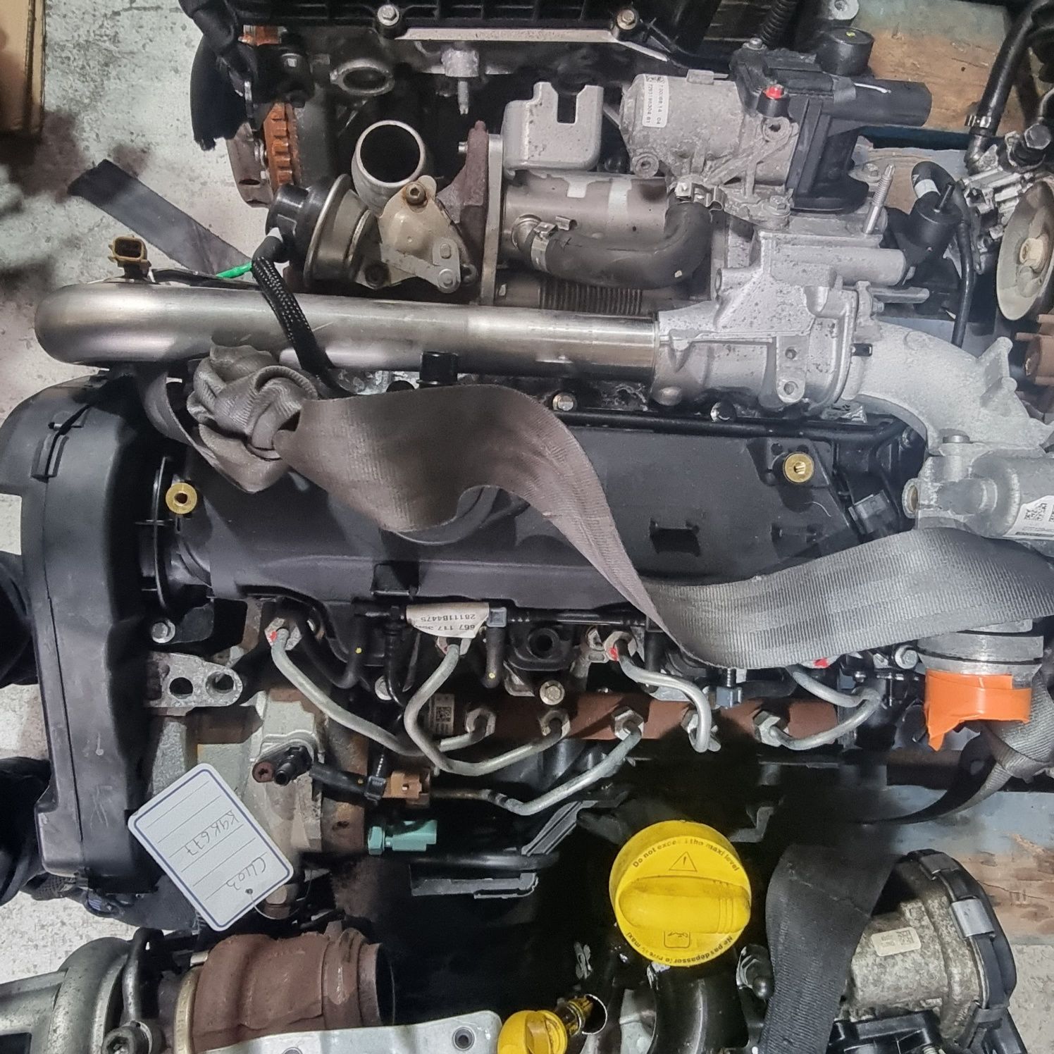 Motor K9k677 - 1.5DCI - RENAULT