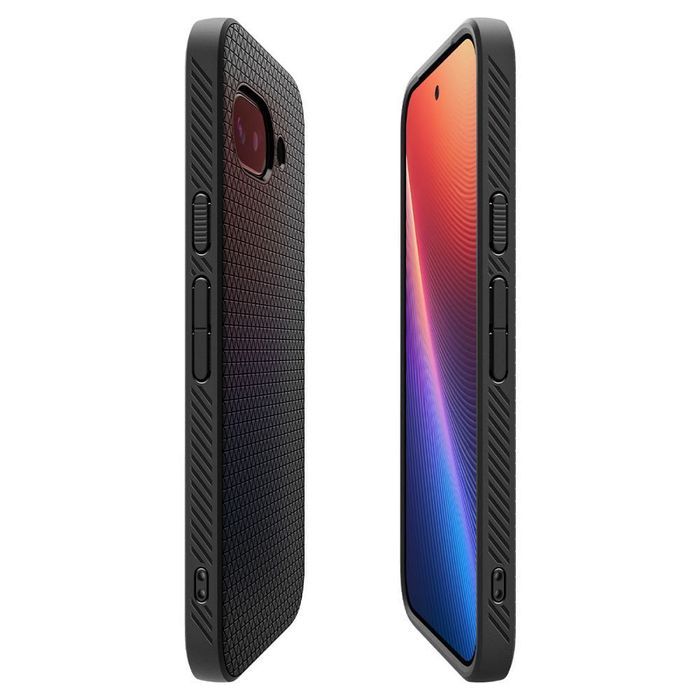 Spigen Futerał Liquid Air Do Google Pixel 9A Matte Black