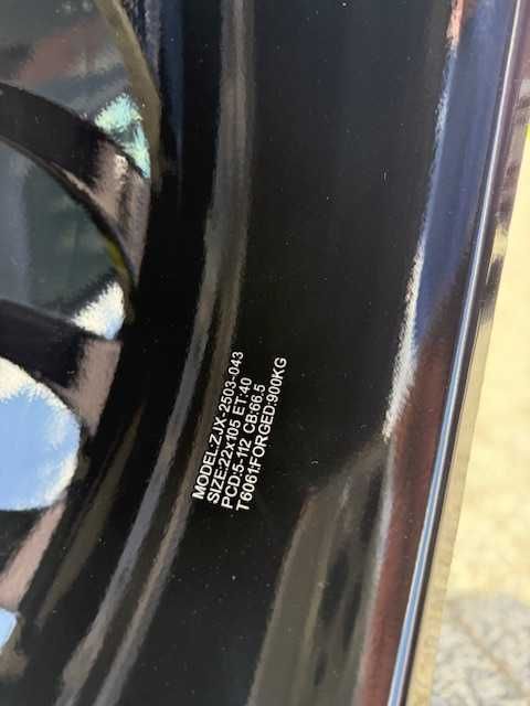 Nowe Kute Felgi ALURIMS AR-F-003 22 Concave do BMW G11 G70 G05 MB W223