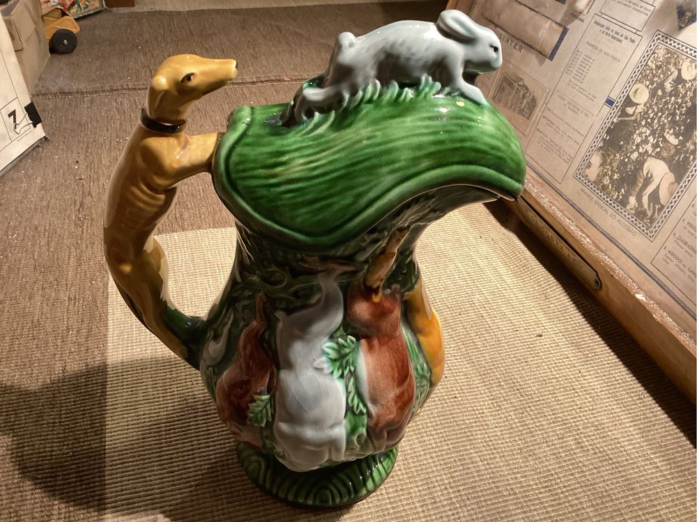 FAINANÇA Caldas da Rainha com motivos de Caça. Sem defeitos