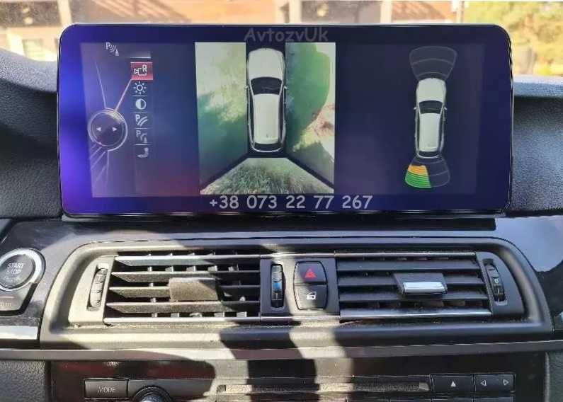 Дисплей BMW 5 M F10 F11 NBT EVO Ф10 F06 F12 F13 Ф06 Android 14 CarPlay