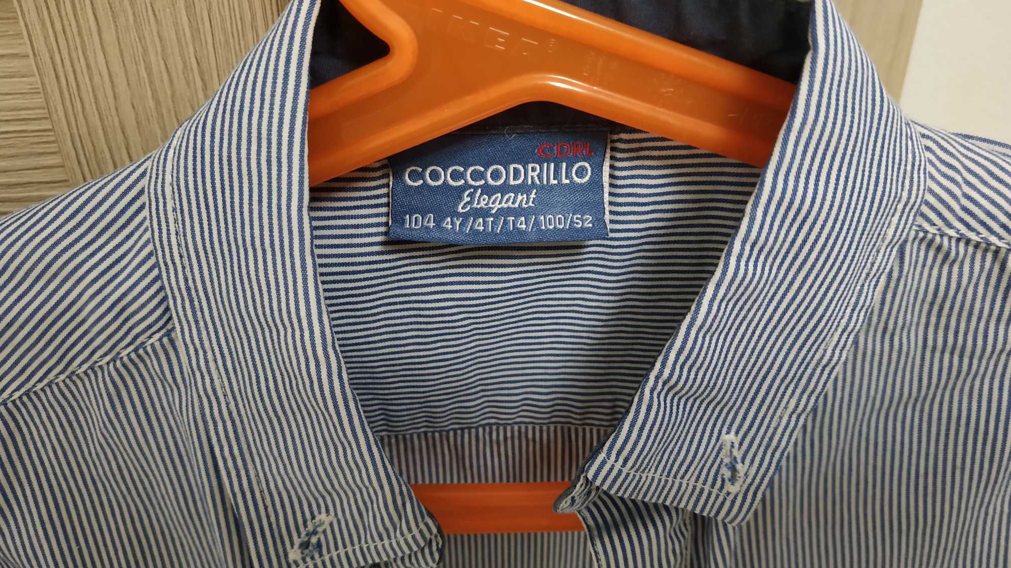 Koszula z długim rękawem dla chłopca rozmiar 104 Coccodrillo