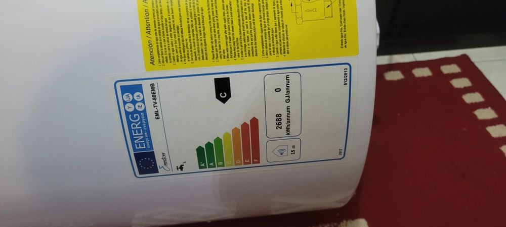 Termoacumulador com avaria 80l