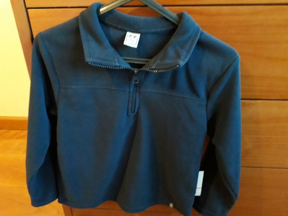Camisola polar 7/8 anos nova