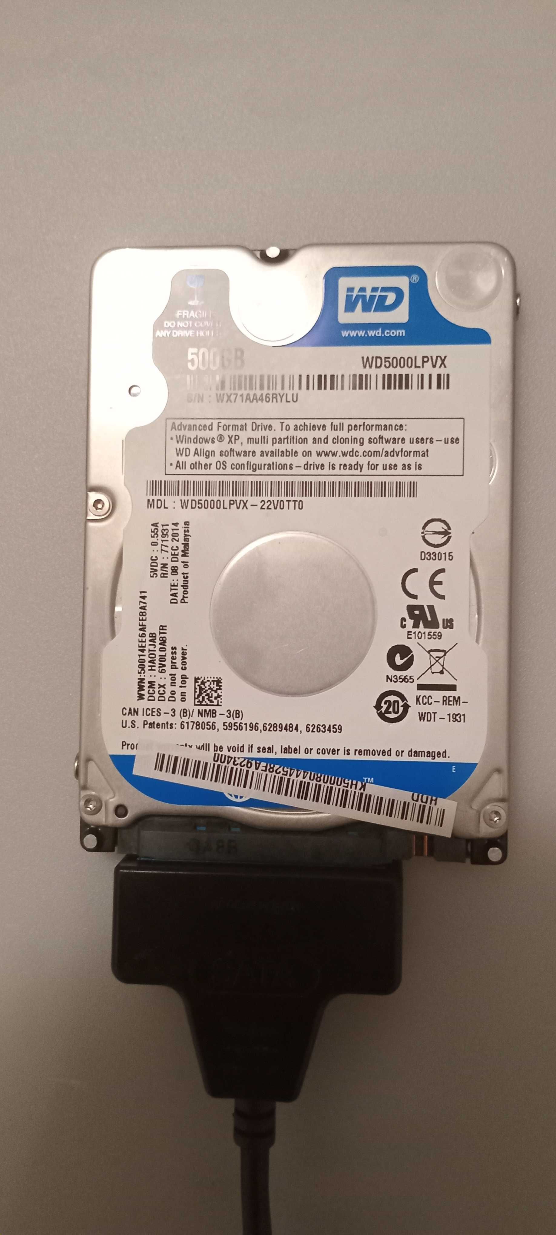 Жосткий диск HDD 3.5 500GB