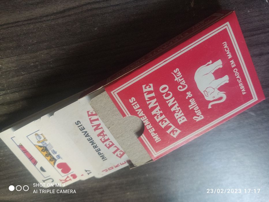 Cartas antigas Elefante Branco.