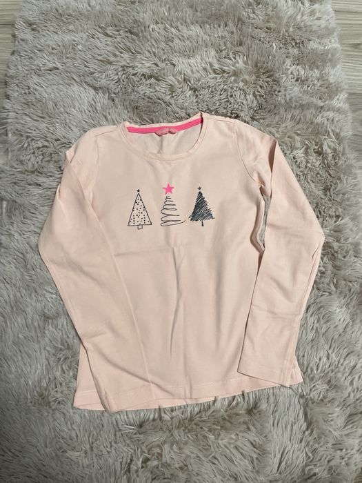 Bluzka koszulka Święta choinka Hema rozmiar 122/128