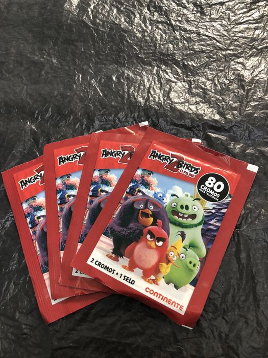 Conjunto Cromos Angry Birds