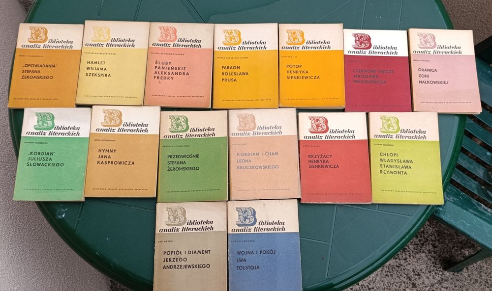 Zestaw 31 mini książę z Biblioteki analiz literackich
