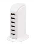 YZACK 30W 5V 6-portowa stacja ładująca USB HUB