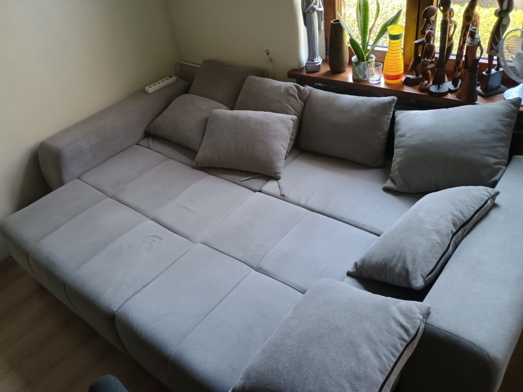 Kanapa FOCUS, duża sofa, funkcja spania