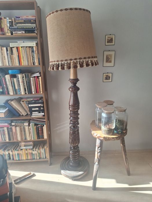 Stara lampa stojącą 192 cm