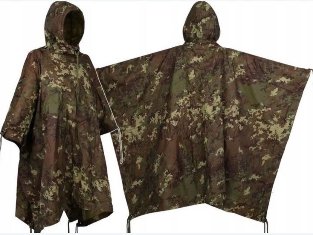 Дождевик плащ пончо 1,4 х 2м комуфляж Raincoat