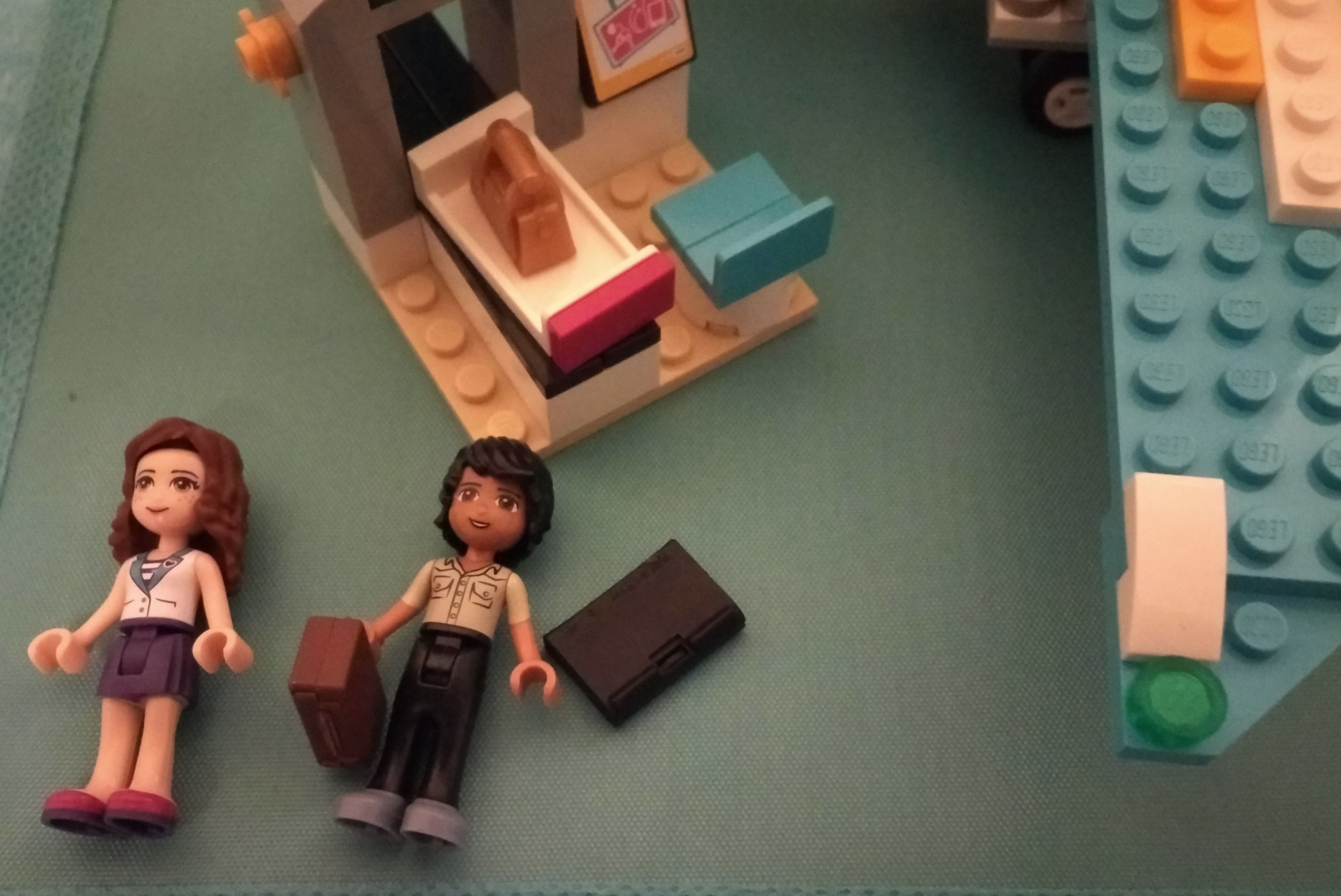 Oryginalne klocki lego friends: Bar z sokami