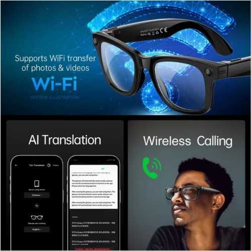 Óculos Inteligentes YSG · IA e Comunicação Avançada - NOVO