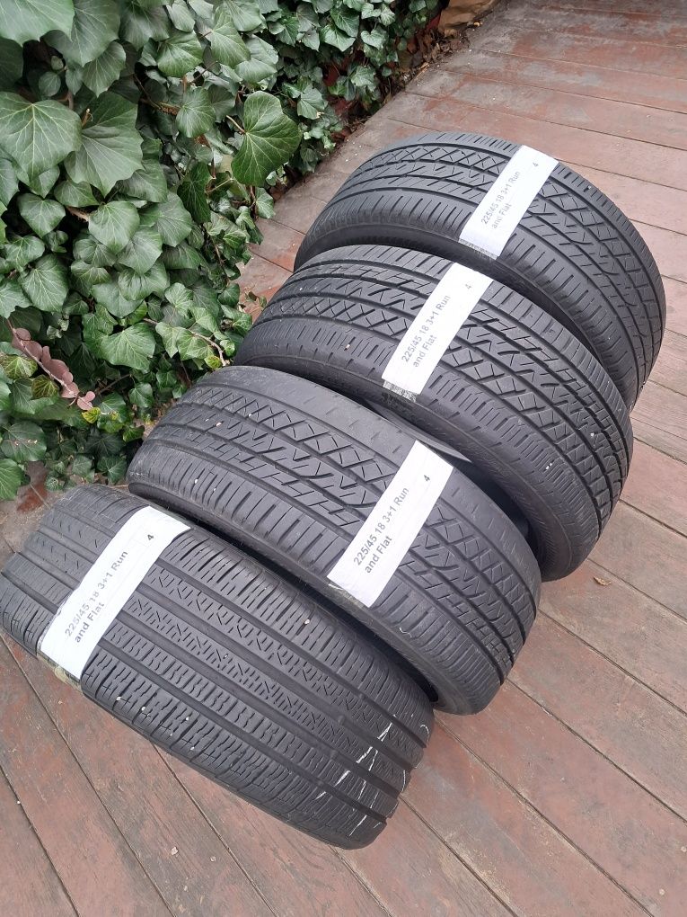 Шини 225/45 R18 run and flat