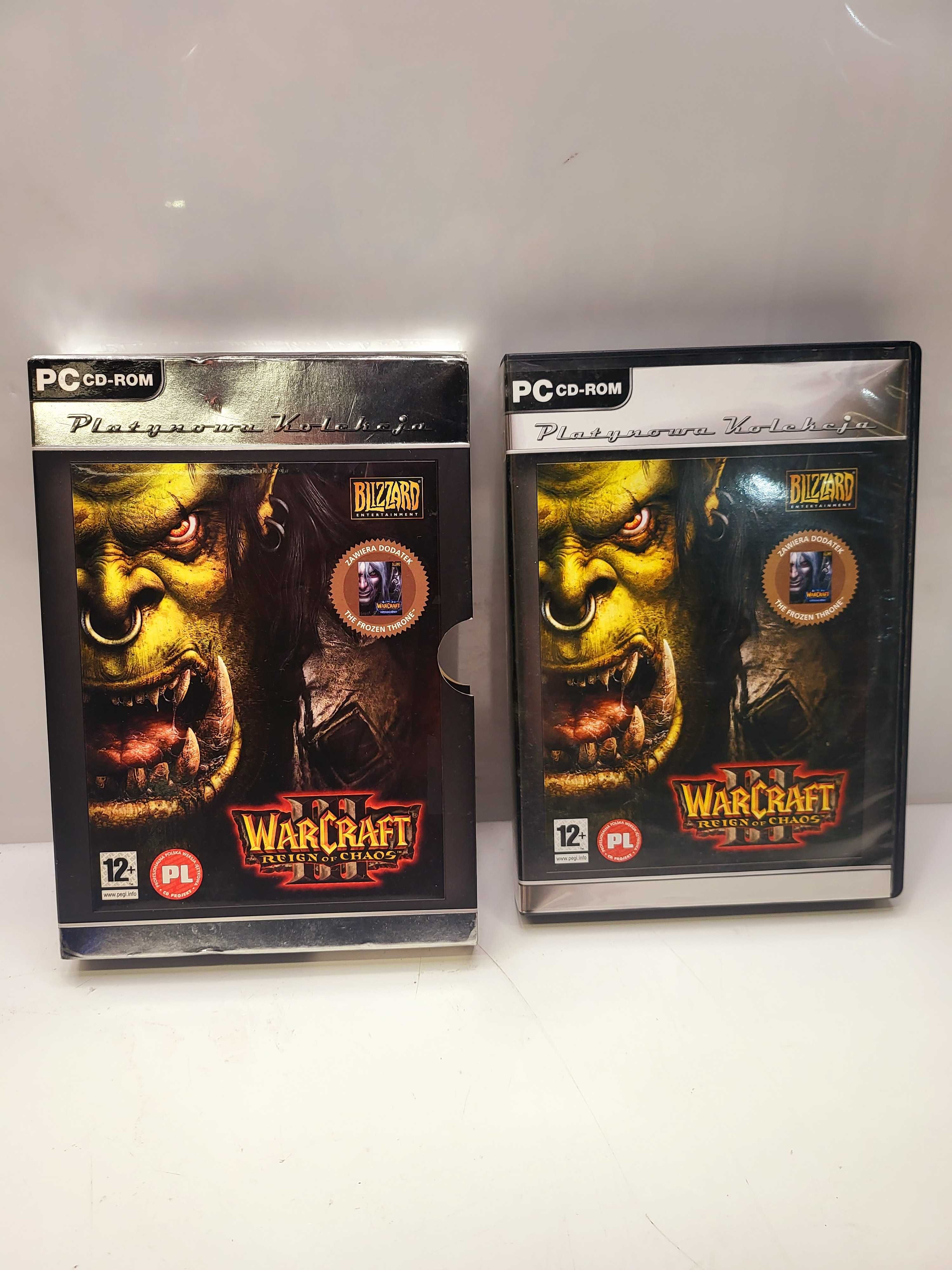 Warcraft III Reign of Chaos + Dodatek  [PC] (PL ) PLATYNOWA