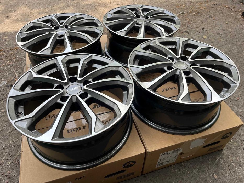 4x felgi DEZENT KS dark 17"x7" roz. 5x114,3 ET 43,5 HYUNDAI KIA MAZDA