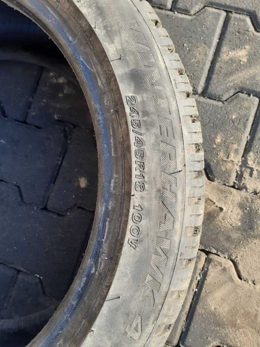 Opona Firestone 245/45R18 100V Winterhawk 4 Opona zimowa jak nowa