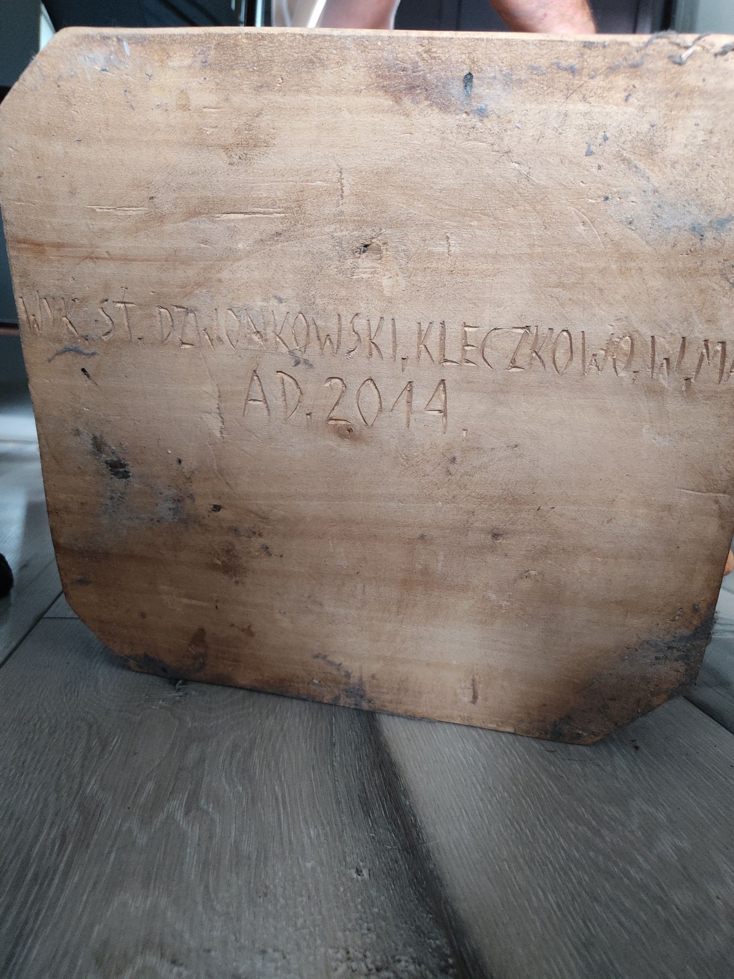 Rzeźba drewniana Anioł Gabriel Archanioł duża